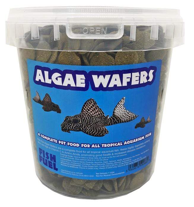 The Fish Food Warehouse 1ltr Tub Algae Wafers