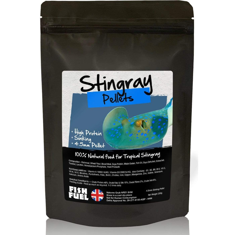 The Fish Food Warehouse 250g Pouch Fish Fuel Stingray Pellets