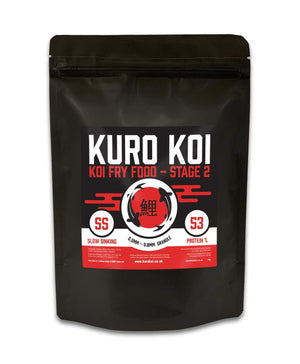 The Fish Food Warehouse 3kg Pouch Kuro Koi Fry Food Stage 2