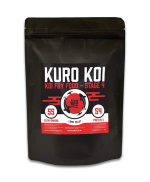 The Fish Food Warehouse 3kg Pouch Kuro Koi Fry Food Stage 4