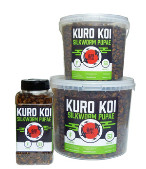 The Fish Food Warehouse Kuro Koi Dried Silkworm Pupae